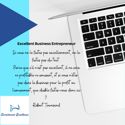 Business et entrepreneur quote